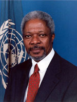 Kofi Annan, Ghana Bývalý generálny tajomník OSN